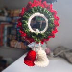 Cute Crochet Wreath Ornament Pattern 7