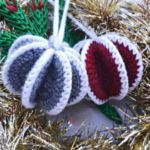 Easy Crochet Christmas Bauble Pattern 7