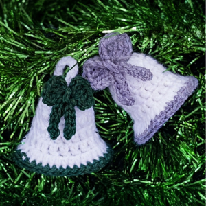 Easy Crochet Christmas Bell Pattern 8