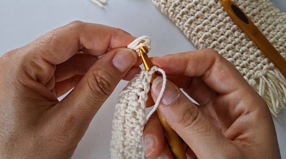 Easy Crochet Mug Rug Pattern 4