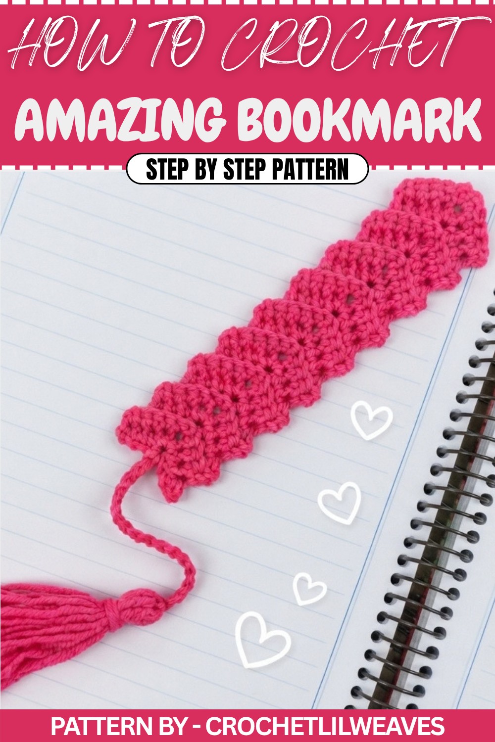 Free Amazing Crochet Bookmark Pattern
