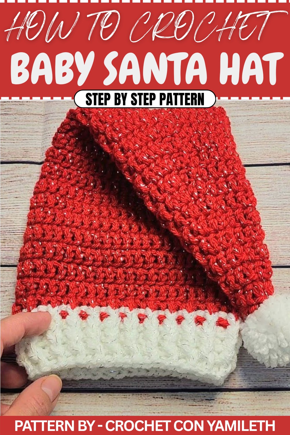 Free Crochet Baby Santa Hat Pattern