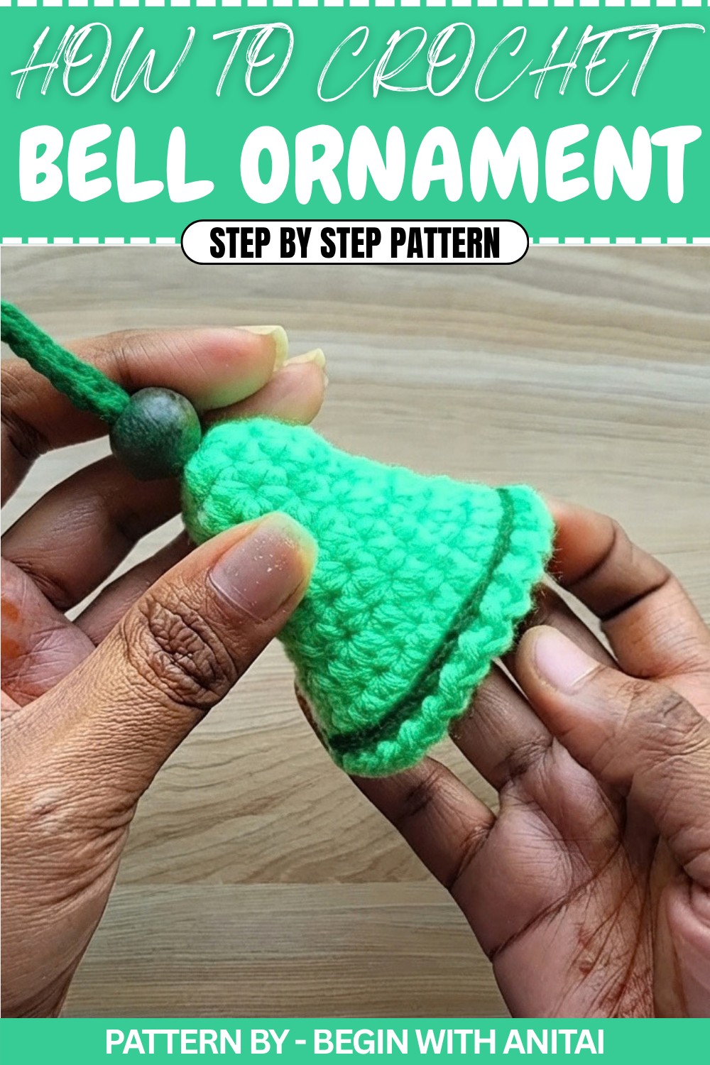 Free Crochet Bell Ornament Pattern