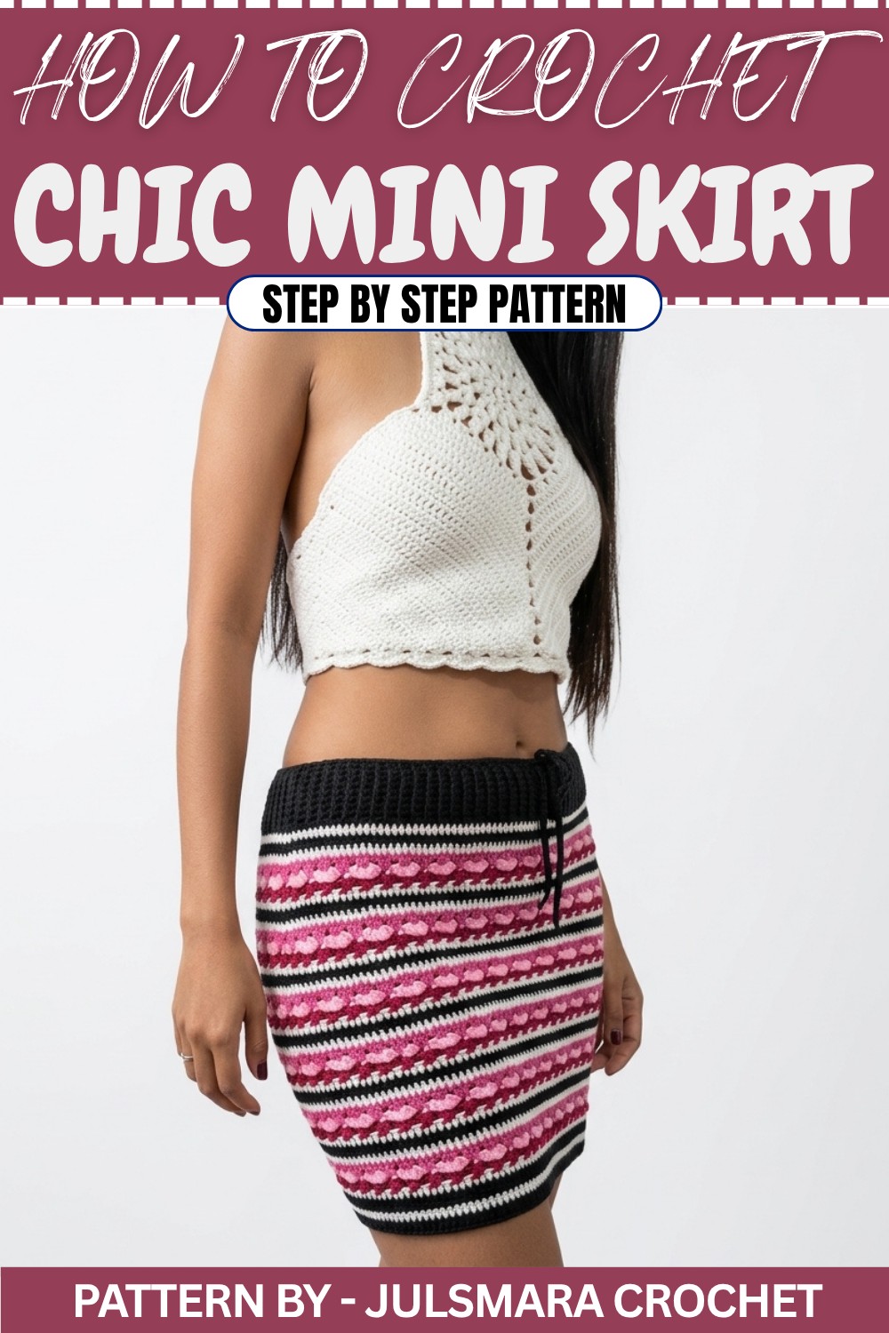 Free & Easy Crochet Mini Skirt Pattern with Step-by-Step Tutorial