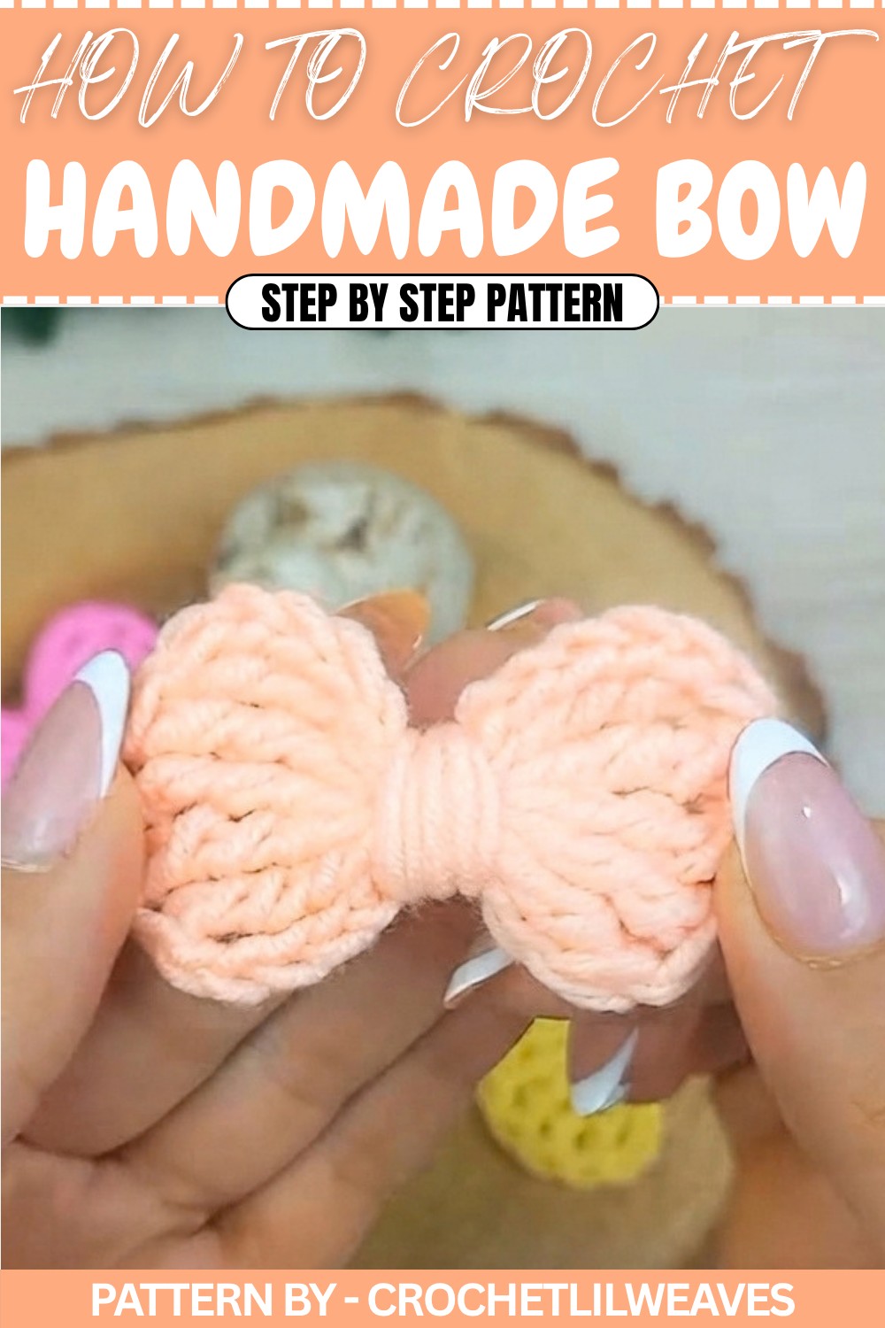 Free Handmade Crochet Bow Pattern