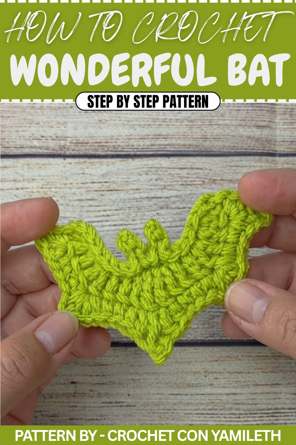 Free Wonderful Crochet Bat Pattern