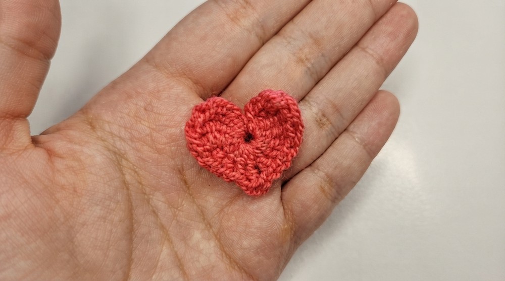 Handmade Crochet Heart Pattern 5