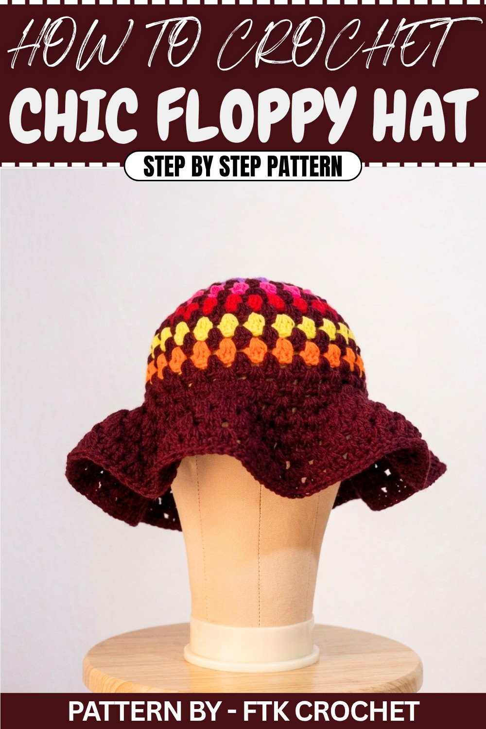 How to Crochet a Floppy Hat