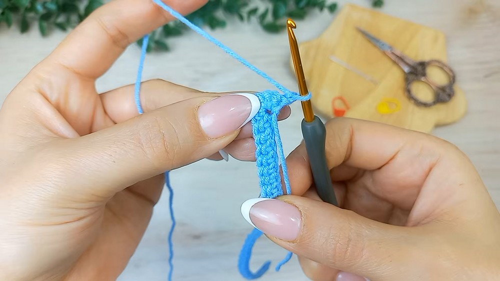 Quick Crochet Mesh Hairband Pattern 2