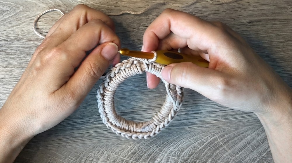 Quick Crochet Towel Holder Pattern 2