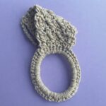 Quick Crochet Towel Holder Pattern 6
