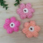 Simple Crochet Puff Flowers Pattern 7