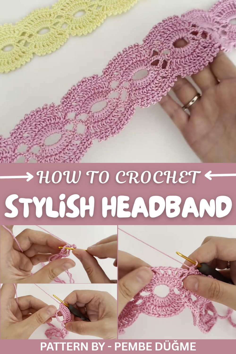 Stylish Crochet Headband Pattern