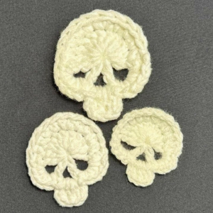 Super Easy Crochet Skull Pattern 6