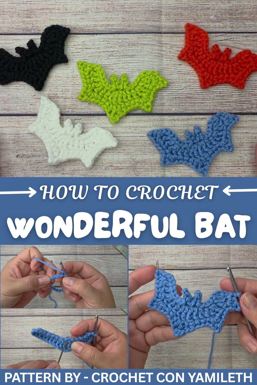 Wonderful Crochet Bat Pattern