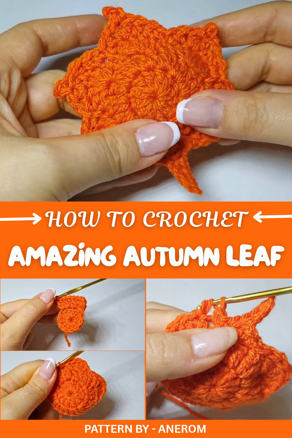 Amazing Crochet Autumn Leaf Pattern