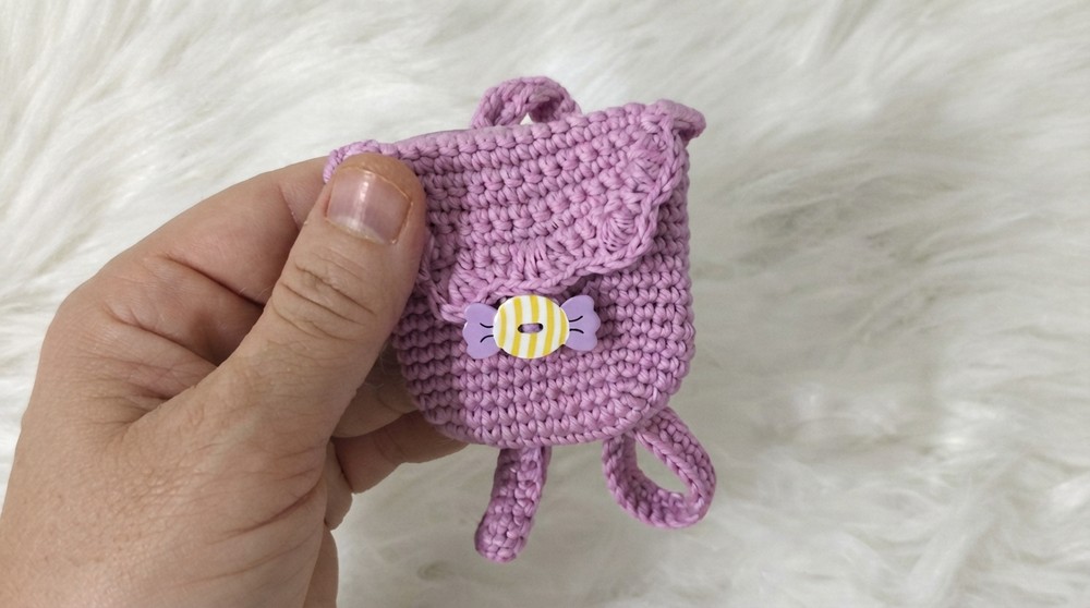 Amazing Crochet Backpack Pattern 6