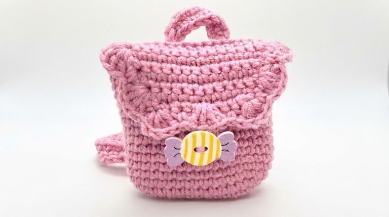 Amazing Crochet Backpack Pattern 7