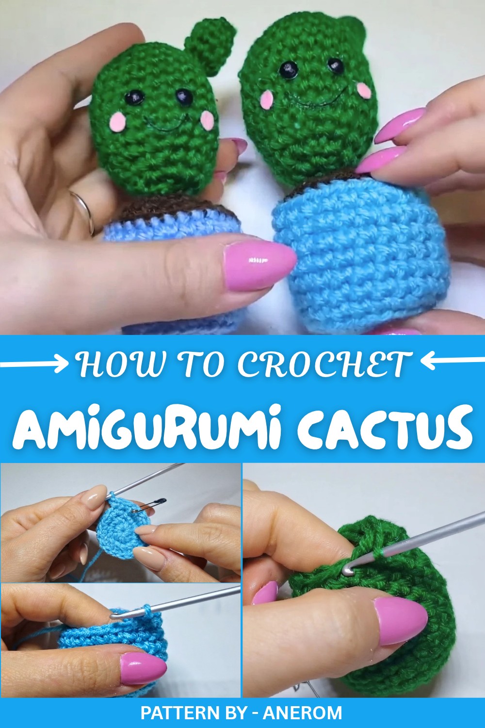 Crochet Amigurumi Cactus Pattern