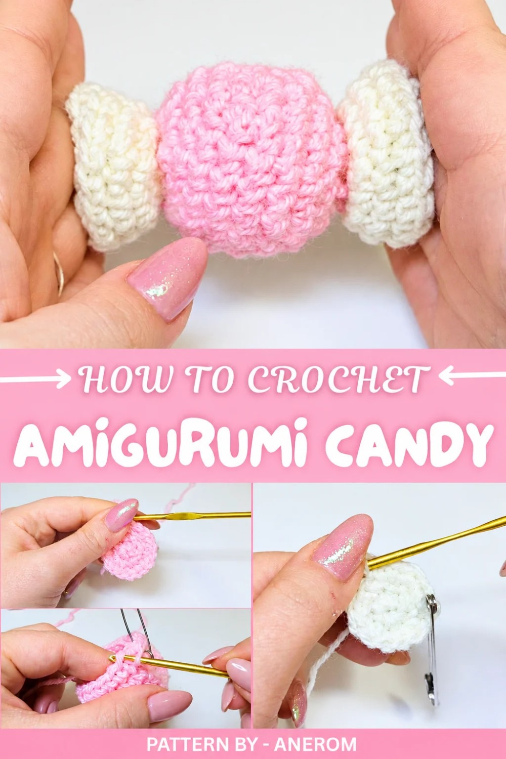 Crochet Amigurumi Candy Pattern 11