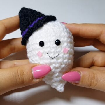 Crochet Amigurumi Ghost Pattern 6
