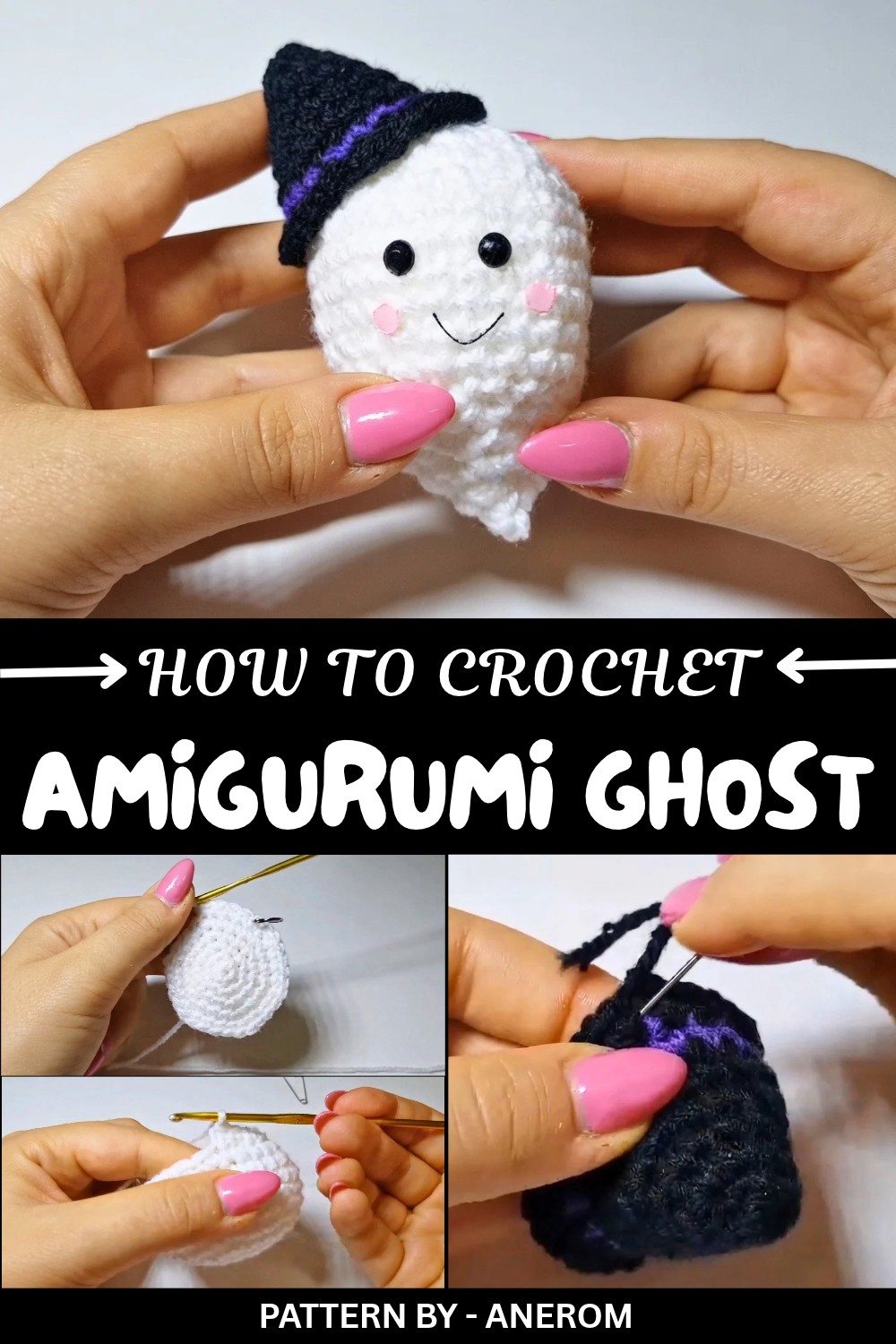Crochet Amigurumi Ghost Pattern