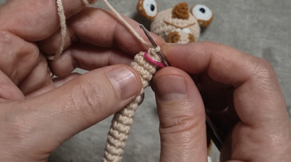 Crochet Amigurumi Ice Age Sid Pattern 3