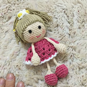 Crochet Amigurumi Little Doll Pattern 8