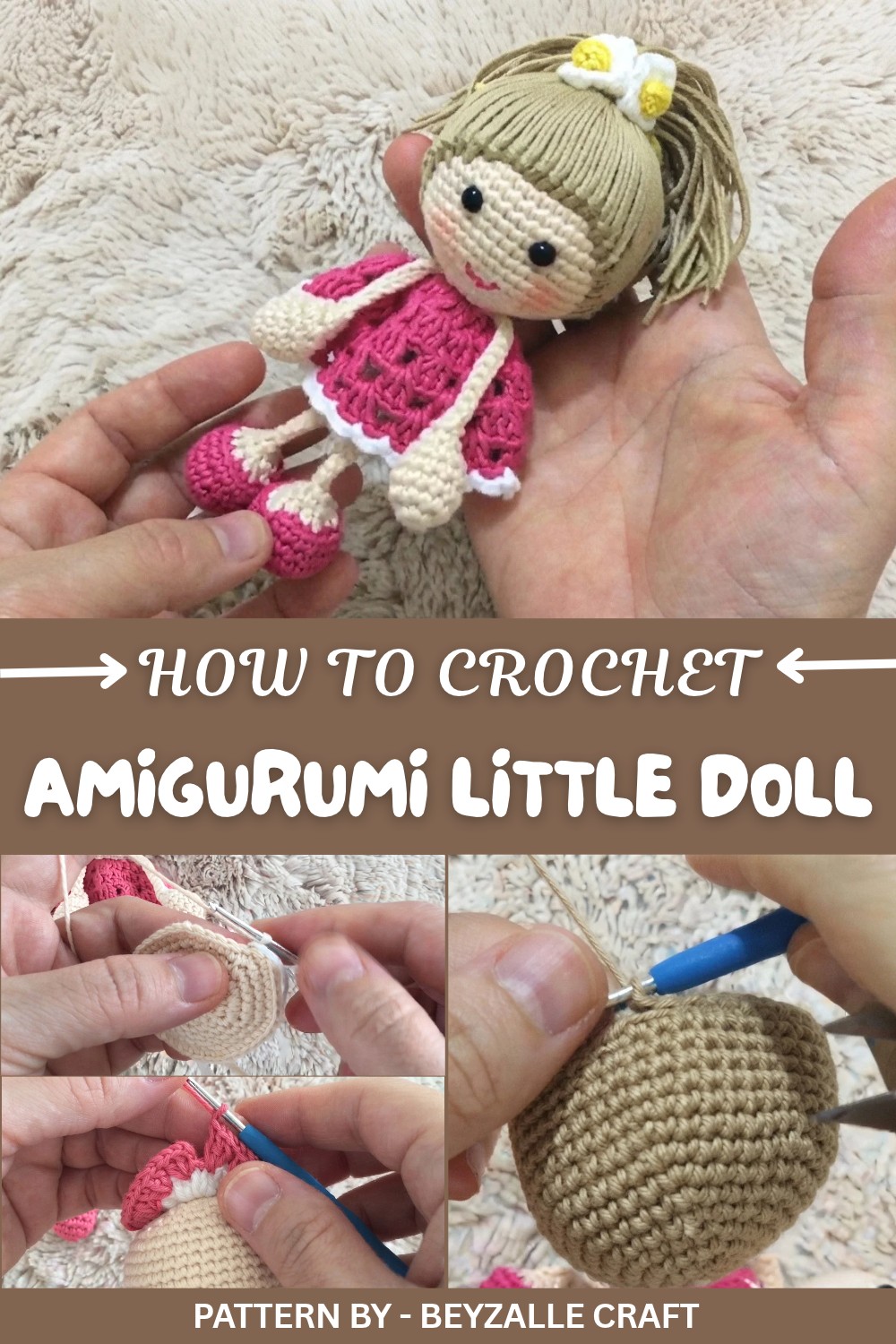 Crochet Amigurumi Little Doll Pattern
