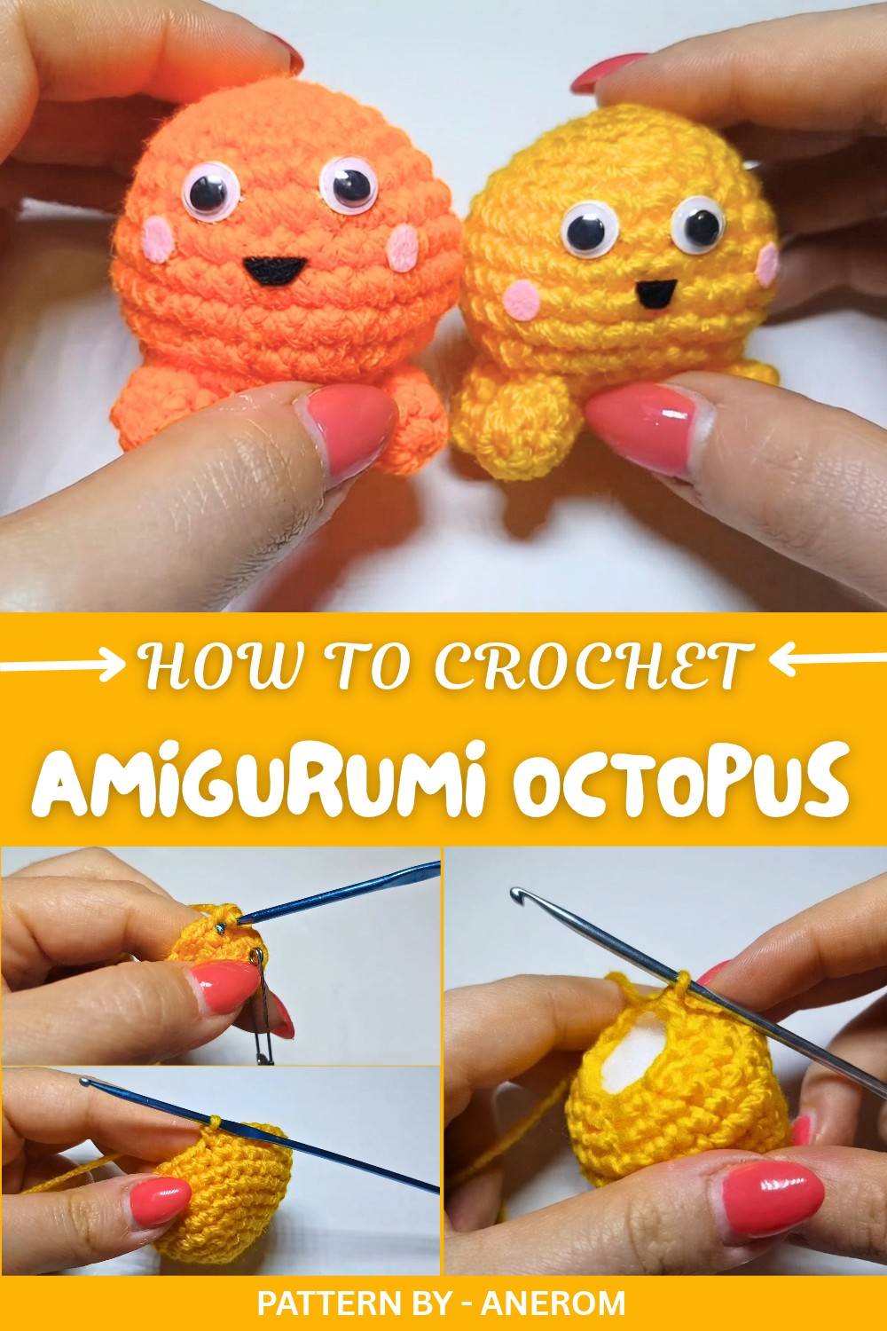 Crochet Amigurumi Octopus Pattern