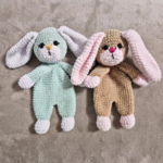 Crochet Bunny Security Blanket Pattern 8