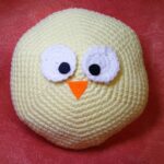 Crochet Chick Mini Pillow Pattern 7