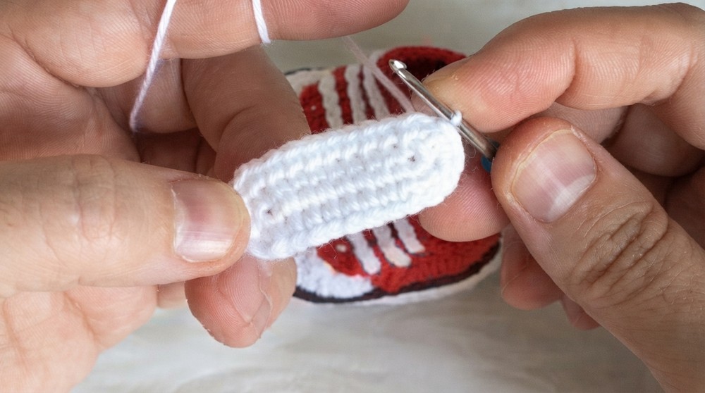 Crochet Converse Shoes Pattern 2