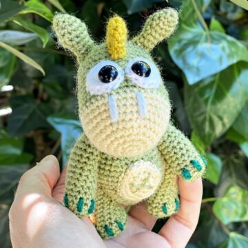 Crochet Dinosaur Amigurumi Pattern 8