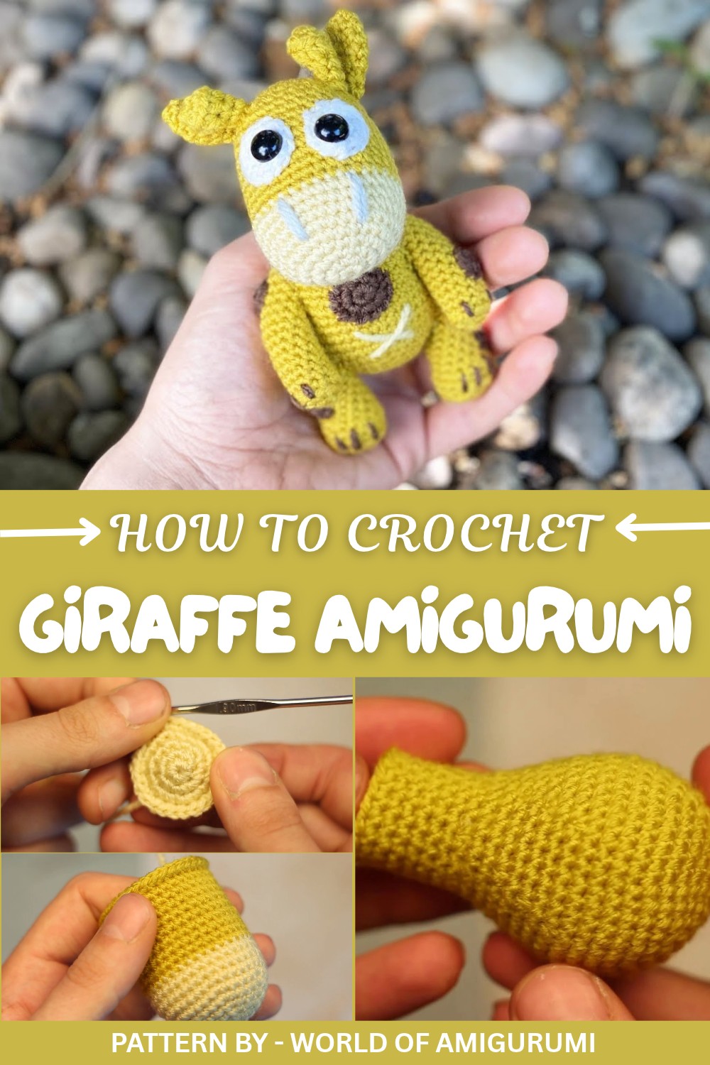Crochet Giraffe Amigurumi Pattern