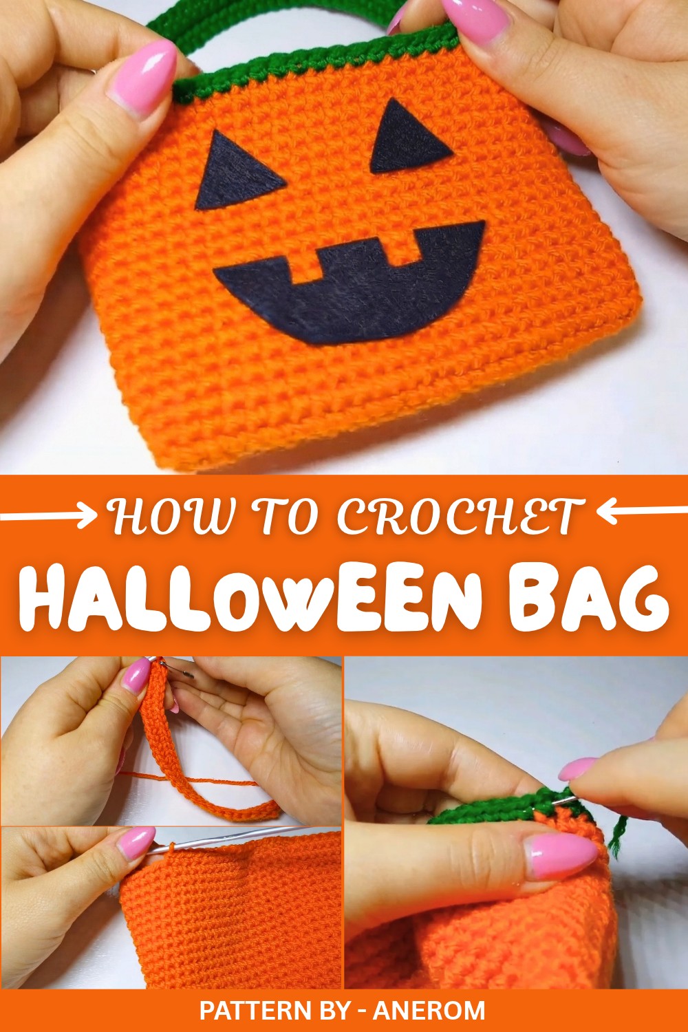 Crochet Halloween Bag Pattern