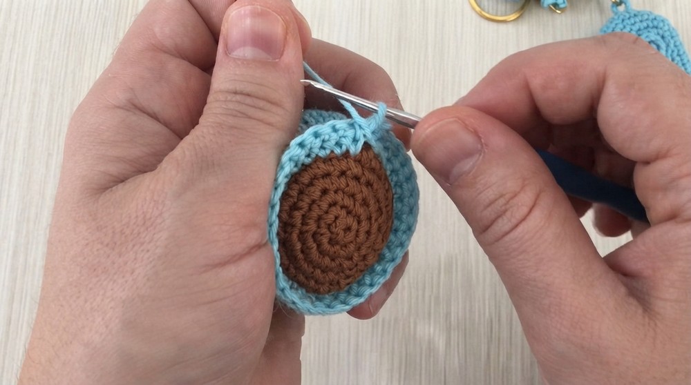 Crochet Happy Cup Keychain Pattern 5