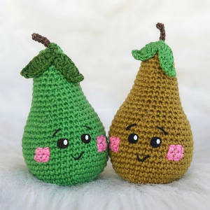 Crochet Happy Pear Amigurumi Pattern 6