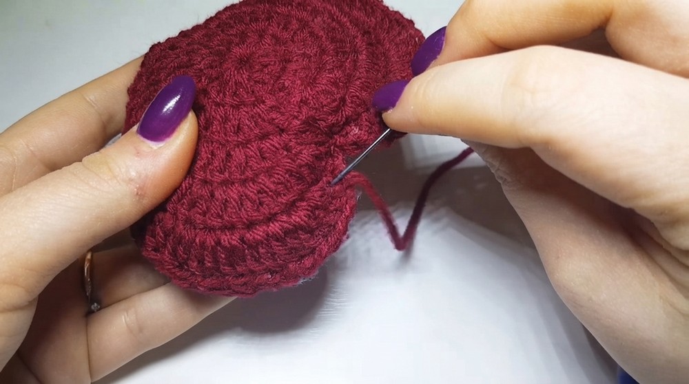 Crochet Heart Amigurumi Pattern 6