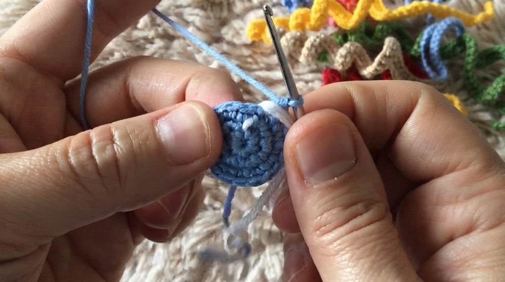 Crochet Jellyfish Cat Toy Pattern 2