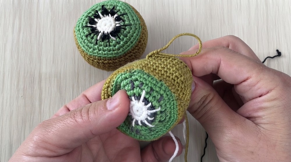 Crochet Kiwi Amigurumi Pattern 3