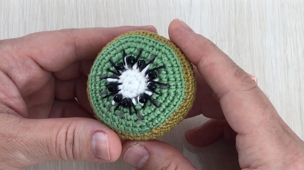 Crochet Kiwi Amigurumi Pattern 5