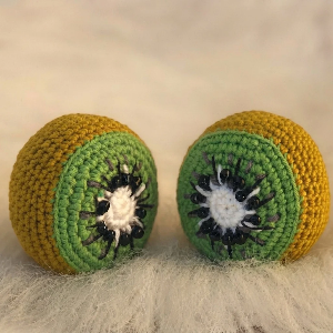 Crochet Kiwi Amigurumi Pattern 6