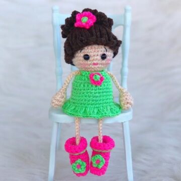 Crochet Little Doll Amigurumi Pattern 9
