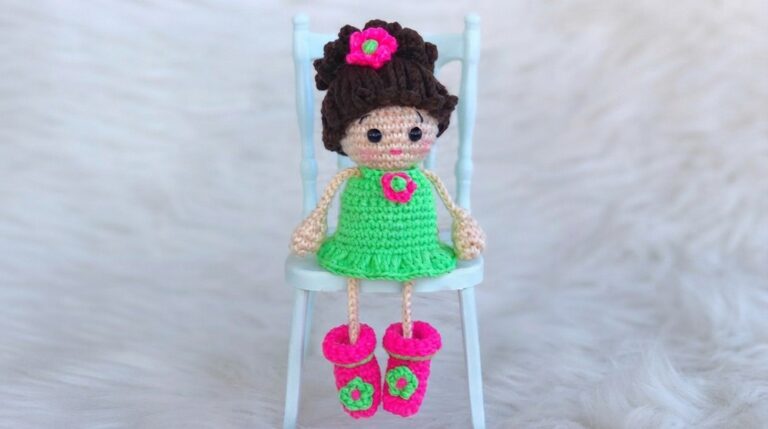 Crochet Little Doll Amigurumi Pattern 9