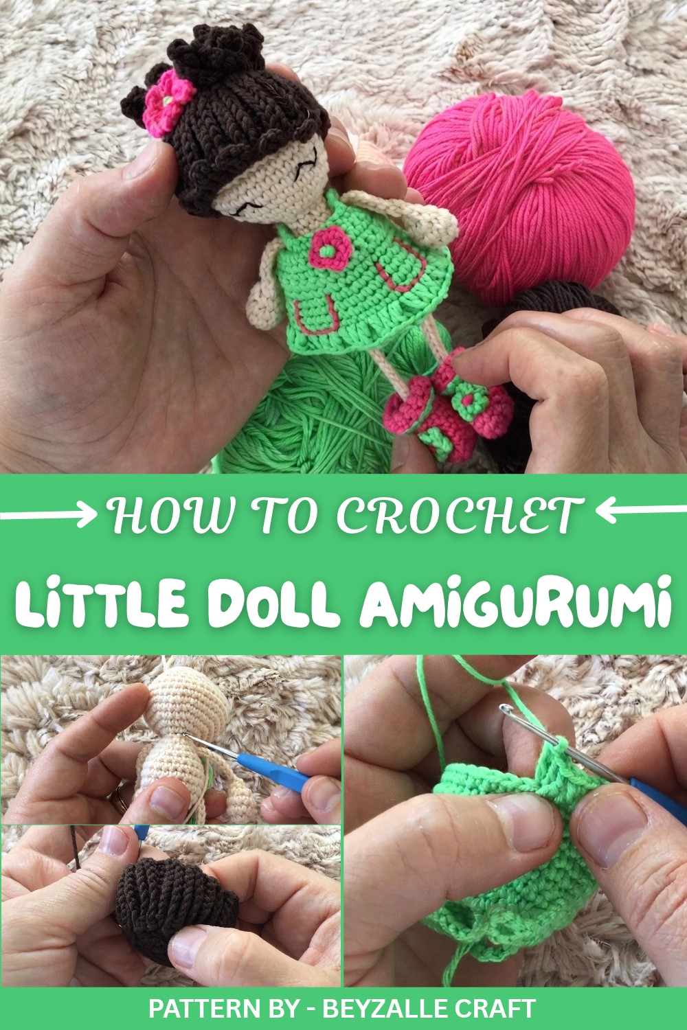 Crochet Little Doll Amigurumi Pattern