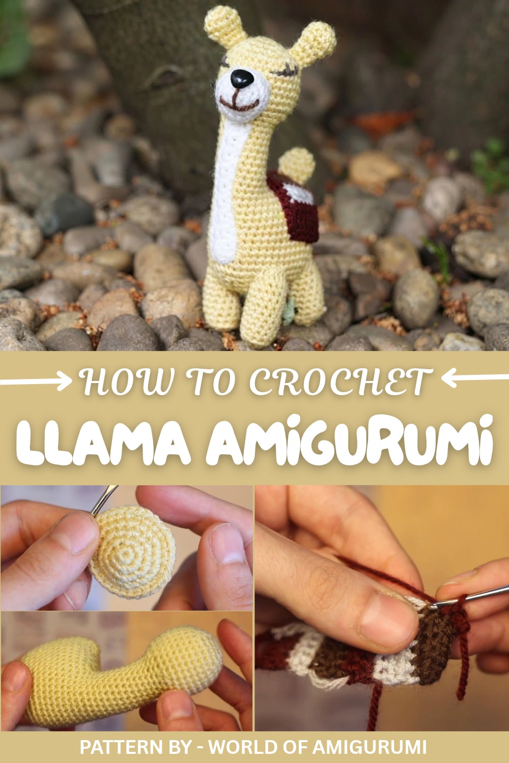 Crochet Llama Amigurumi Pattern