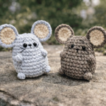 Crochet Mini Amigurumi Mouse Pattern 7
