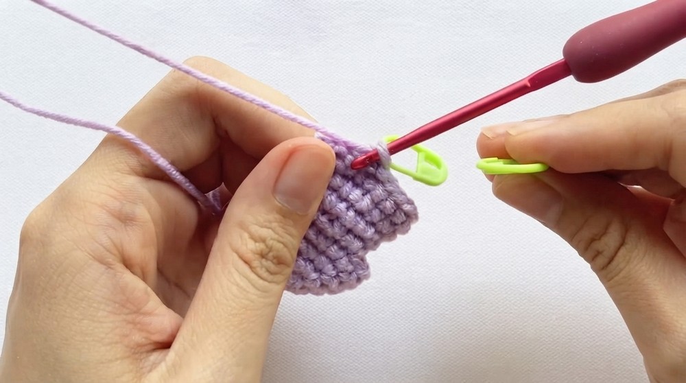 Crochet No Sew Squid Keychain Pattern 4