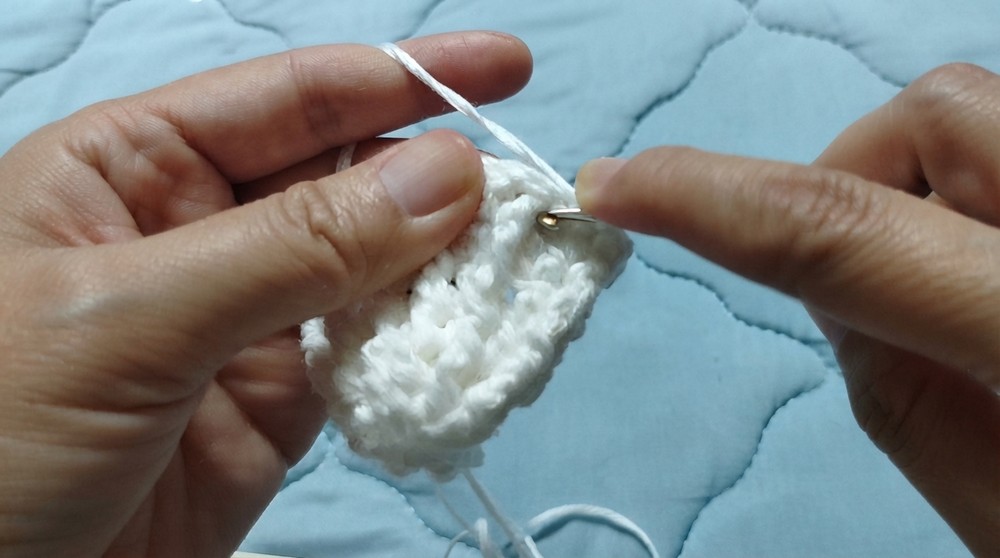 Crochet Seashell Cup Holder Pattern 4